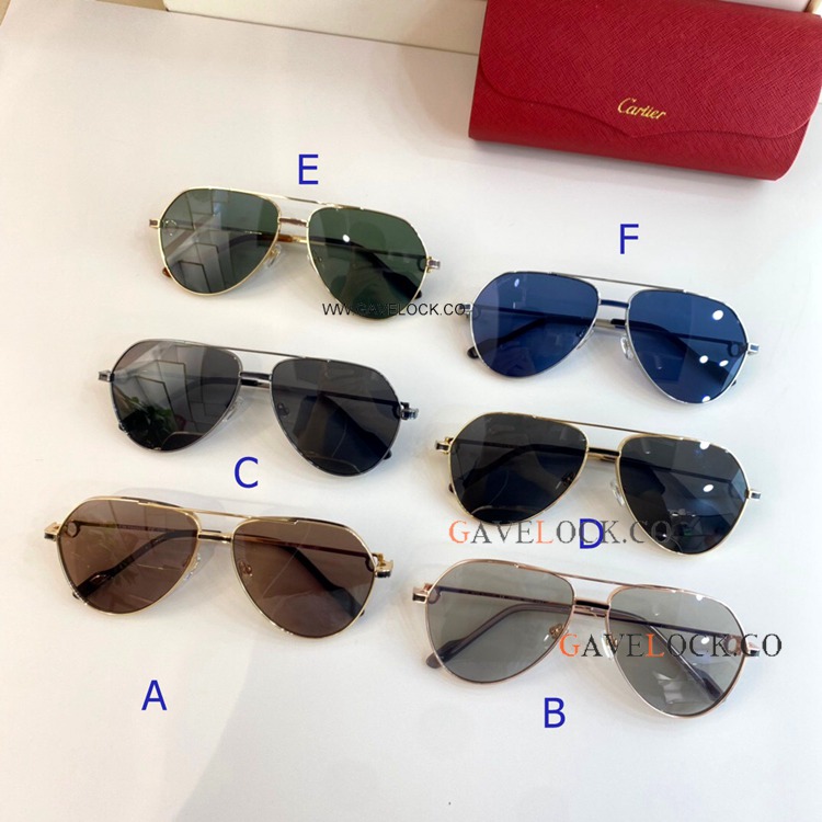 Premiere de Cartier CT0334 Sunglasses Replica Silver frames